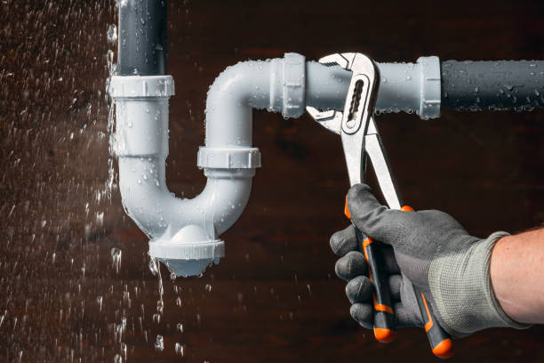 Professional Drain Cleaning technician working in Hopwood, PA